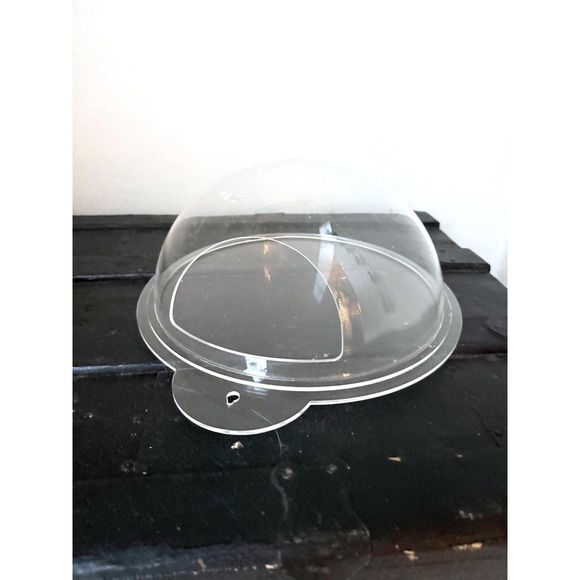 Wall Mounted Acrylic Fish Bowl Aquarium Terrarium for Plants & Herbs Home Decor - Picture 2 of 9